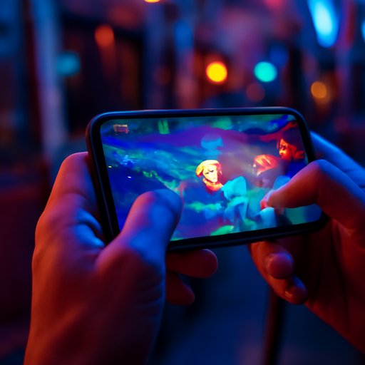 bb8 টাচস্ক্রিনে দ্রুত ট্যাপ করা হচ্ছে